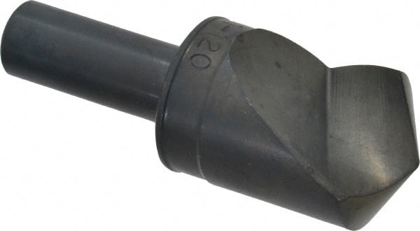 M.A. Ford - 1" Head Diam, 1/2" Shank Diam, 1 Flute 120° High Speed Steel Countersink - USA Tool & Supply