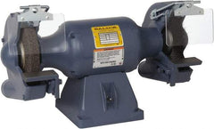 Baldor - 8" Wheel Diam x 1" Wheel Width, 3/4 hp Grinder/Buffer - 3/4" Arbor Hole Diam, 1 Phase, 3,600 Max RPM, 115/230 Volts - USA Tool & Supply