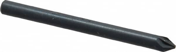 M.A. Ford - 1/8" Head Diam, 1/8" Shank Diam, 6 Flute 60° High Speed Steel Countersink - USA Tool & Supply