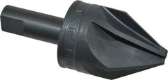 M.A. Ford - 1-1/4" Head Diam, 1/2" Shank Diam, 6 Flute 60° High Speed Steel Countersink - USA Tool & Supply