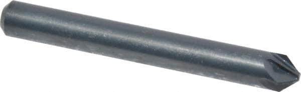 M.A. Ford - 3/16" Head Diam, 3/16" Shank Diam, 6 Flute 82° High Speed Steel Countersink - USA Tool & Supply