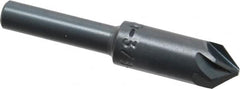 M.A. Ford - 3/8" Head Diam, 1/4" Shank Diam, 6 Flute 82° High Speed Steel Countersink - USA Tool & Supply