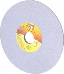 Norton - 8" Diam x 1-1/4" Hole x 1/4" Thick, I Hardness, 100 Grit Surface Grinding Wheel - Aluminum Oxide, Type 1, Fine Grade, 3,600 Max RPM, Vitrified Bond, No Recess - USA Tool & Supply