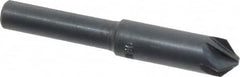 M.A. Ford - 5/16" Head Diam, 1/4" Shank Diam, 6 Flute 90° High Speed Steel Countersink - USA Tool & Supply