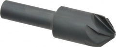 M.A. Ford - 5/8" Head Diam, 3/8" Shank Diam, 6 Flute 90° High Speed Steel Countersink - USA Tool & Supply
