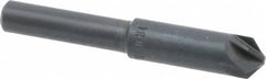 M.A. Ford - 5/16" Head Diam, 1/4" Shank Diam, 6 Flute 100° High Speed Steel Countersink - USA Tool & Supply