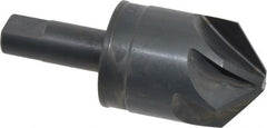 M.A. Ford - 1-1/4" Head Diam, 1/2" Shank Diam, 6 Flute 100° High Speed Steel Countersink - USA Tool & Supply