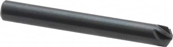 M.A. Ford - 3/16" Head Diam, 3/16" Shank Diam, 6 Flute 120° High Speed Steel Countersink - USA Tool & Supply