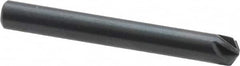 M.A. Ford - 3/16" Head Diam, 3/16" Shank Diam, 6 Flute 120° High Speed Steel Countersink - USA Tool & Supply