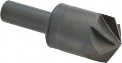 M.A. Ford - 1" Head Diam, 1/2" Shank Diam, 6 Flute 120° High Speed Steel Countersink - USA Tool & Supply