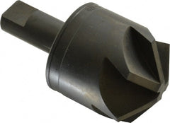 M.A. Ford - 2" Head Diam, 3/4" Shank Diam, 6 Flute 120° High Speed Steel Countersink - USA Tool & Supply
