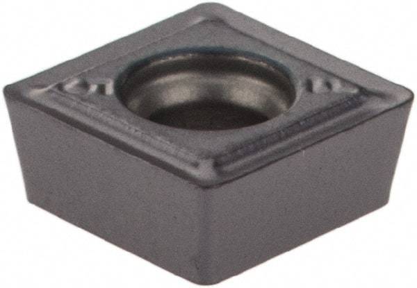 Iscar - SOMX050204 GF Grade IC908 Carbide Indexable Drill Insert - TiAlN Finish, Square, 5.4mm Inscribed Circle - USA Tool & Supply