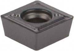 Iscar - SOMX050204 GF Grade IC908 Carbide Indexable Drill Insert - TiAlN Finish, Square, 5.4mm Inscribed Circle - USA Tool & Supply