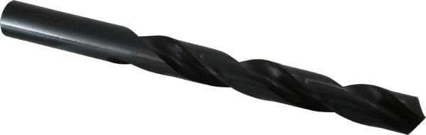 Hertel - 16mm 118° High Speed Steel Jobber Drill - Oxide Finish, Right Hand Cut, Spiral Flute, Straight Shank, 181mm OAL, Standard Point - USA Tool & Supply