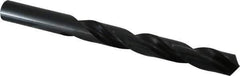 Hertel - 16mm 118° High Speed Steel Jobber Drill - Oxide Finish, Right Hand Cut, Spiral Flute, Straight Shank, 181mm OAL, Standard Point - USA Tool & Supply
