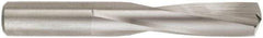 M.A. Ford - 1.6mm 135° Spiral Flute Solid Carbide Screw Machine Drill Bit - TiN Finish, Right Hand Cut, 16mm Flute Length, 41mm OAL, Straight Shank - USA Tool & Supply