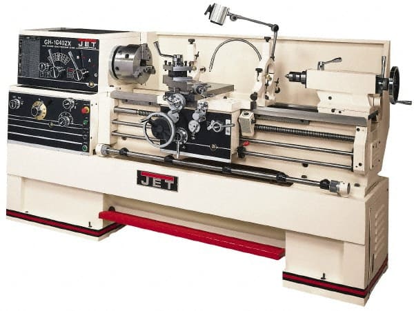 Jet - 18" Swing, 80" Between Centers, 230/460 Volt, Triple Phase Engine Lathe - USA Tool & Supply