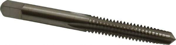 Union Butterfield - 1/4-20 UNC 2B/3B 4 Flute Bright Finish High Speed Steel Straight Flute Standard Hand Tap - Taper, Right Hand Thread, 2-1/2" OAL, 1" Thread Length, H3 Limit, Oversize - Exact Industrial Supply