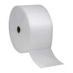 Value Collection - 625' Long x 12" Wide x 1/16" Thick, Polyethylene Foam - White - USA Tool & Supply