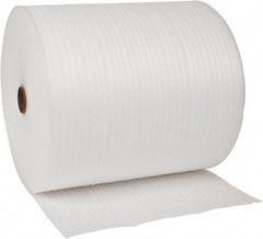 Value Collection - 625' Long x 24" Wide x 1/16" Thick, Polyethylene Foam - White - USA Tool & Supply