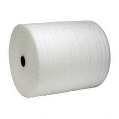 Value Collection - 275' Long x 24" Wide x 1/8" Thick, Polyethylene Foam - White - USA Tool & Supply
