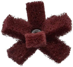 Standard Abrasives - 2 Inch Diameter Unmounted Buffing Wheel - 2 Ply, Scrubber Wheel, Medium Grade - USA Tool & Supply