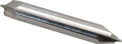 ProMax - 0.156" Radius, 3/8" Mill Diam, 2 Flute Solid Carbide Corner Rounding End Mill - Double End, Uncoated, 2-1/2" OAL, 3/8" Shank Diam - USA Tool & Supply