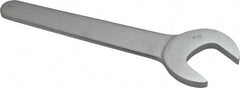 Proto - 1-1/8" Standard Service Open End Wrench - 7" OAL, Single End, Satin Finish, 30° Head Angle - USA Tool & Supply