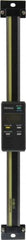 Mitutoyo - 0 to 8 Inch, 0.01mm Resolution Vertical Electronic Linear Scale - 0.001 Inch Accuracy, Data Output, SR44 Battery - USA Tool & Supply