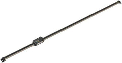 Mitutoyo - 0 to 40 Inch, 0.01mm Resolution Horizontal Electronic Linear Scale - 0.0025 Inch Accuracy, Data Output, SR44 Battery - USA Tool & Supply