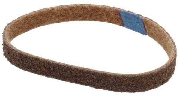 Brite Star - 3/4" Wide x 18" OAL, Aluminum Oxide Abrasive Belt - Aluminum Oxide, Coarse, Nonwoven, Series SC-BS - USA Tool & Supply