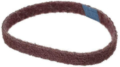 Brite Star - 3/4" Wide x 18" OAL, Aluminum Oxide Abrasive Belt - Aluminum Oxide, Medium, Nonwoven, Series SC-BS - USA Tool & Supply