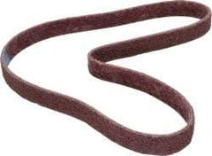 Brite Star - 1" Wide x 42" OAL, Aluminum Oxide Abrasive Belt - Aluminum Oxide, Medium, Nonwoven, Series SC-BS - USA Tool & Supply