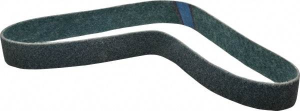 Brite Star - 2" Wide x 48" OAL, Aluminum Oxide Abrasive Belt - Aluminum Oxide, Very Fine, Nonwoven, Series SC-BS - USA Tool & Supply