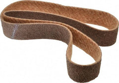 Brite Star - 2" Wide x 60" OAL, Aluminum Oxide Abrasive Belt - Aluminum Oxide, Coarse, Nonwoven, Series SC-BS - USA Tool & Supply