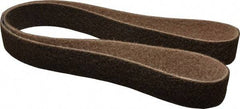 Brite Star - 2" Wide x 72" OAL, Aluminum Oxide Abrasive Belt - Aluminum Oxide, Coarse, Nonwoven, Series SC-LS - USA Tool & Supply