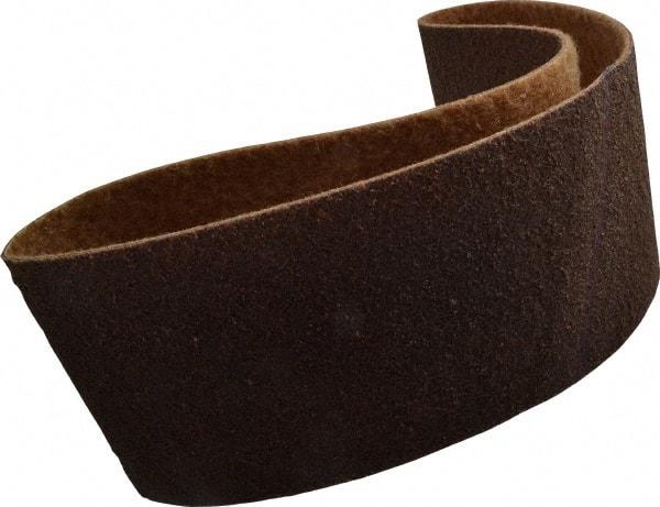 Brite Star - 6" Wide x 48" OAL, Aluminum Oxide Abrasive Belt - Aluminum Oxide, Coarse, Nonwoven, Series SC-BS - USA Tool & Supply