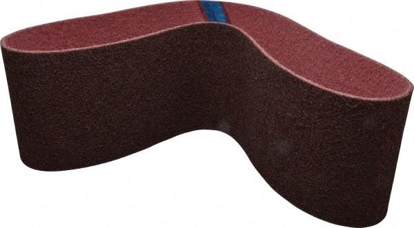 Brite Star - 6" Wide x 48" OAL, Aluminum Oxide Abrasive Belt - Aluminum Oxide, Medium, Nonwoven, Series SC-LS - USA Tool & Supply