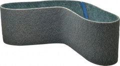 Brite Star - 6" Wide x 48" OAL, Aluminum Oxide Abrasive Belt - Aluminum Oxide, Very Fine, Nonwoven, Series SC-BS - USA Tool & Supply
