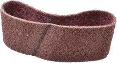 Brite Star - 3" Wide x 21" OAL, Aluminum Oxide Abrasive Belt - Aluminum Oxide, Medium, Nonwoven, Series SC-BS - USA Tool & Supply