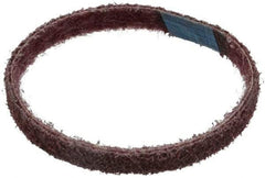 Brite Star - 1/2" Wide x 12" OAL, Aluminum Oxide Abrasive Belt - Aluminum Oxide, Medium, Nonwoven, Series SC-BS - USA Tool & Supply