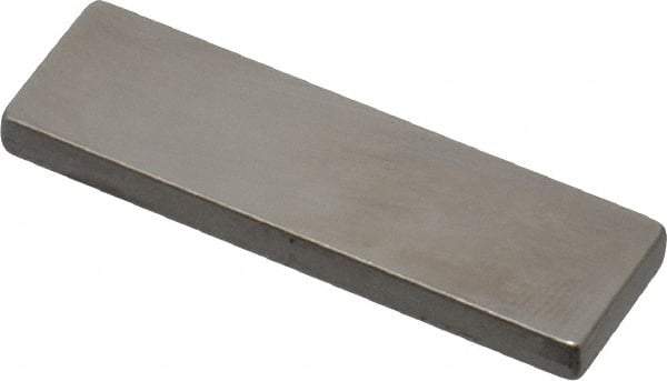 Mitutoyo - 0.1003" Rectangular Steel Gage Block - Accuracy Grade AS-1, Includes Certificate of Inspection - USA Tool & Supply