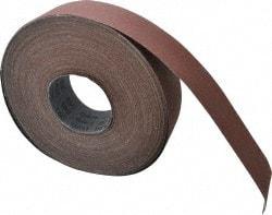 Tru-Maxx - 2" x 50 Yd 150 Grit Aluminum Oxide Cloth Roll - Very Fine Grade, J Weighted Backing - USA Tool & Supply