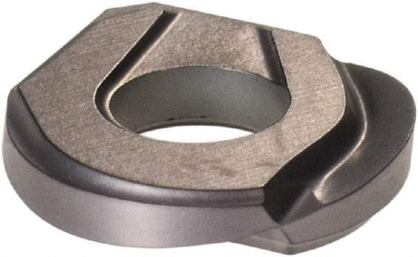 Iscar - HBRD.50 QF Grade IC928 Carbide Milling Insert - TiAlN Finish, 0.102" Thick, 1/4" Corner Radius - USA Tool & Supply
