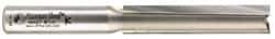 Amana Tool - 1/2" Diam, 1/2" Shank Diam, 2-1/2" Length of Cut, 2 Flute Straight Plunge Router Bit - 4-1/2" Overall Length, Carbide Tipped - USA Tool & Supply