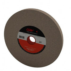 Camel Grinding Wheels - 36 Grit Aluminum Oxide Bench & Pedestal Grinding Wheel - 12" Diam x 1-1/2" Hole x 2" Thick, 2220 Max RPM, O Hardness, Very Coarse Grade , Vitrified Bond - USA Tool & Supply