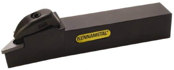 Kennametal - DVJN, Left Hand Cut, 3° Lead Angle, 20mm Shank Height x 20mm Shank Width, Negative Rake Indexable Turning Toolholder - 125mm OAL, VN.. Insert Compatibility, Series Kenclamp - USA Tool & Supply