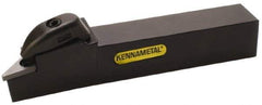 Kennametal - DVJN, Right Hand Cut, 3° Lead Angle, 25mm Shank Height x 25mm Shank Width, Negative Rake Indexable Turning Toolholder - 150mm OAL, VN.. Insert Compatibility, Series Kenclamp - USA Tool & Supply