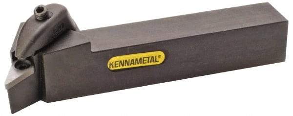 Kennametal - DVON, Left Hand Cut, 117.5° Lead Angle, 25mm Shank Height x 25mm Shank Width, Negative Rake Indexable Turning Toolholder - 150mm OAL, VN.. Insert Compatibility, Series Kenclamp - USA Tool & Supply