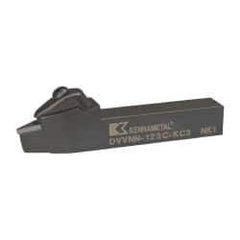 Kennametal - DVVN, Neutral Cut, 0° Lead Angle, 3/4" Shank Height x 3/4" Shank Width, Negative Rake Indexable Turning Toolholder - 5" OAL, VN..33. Insert Compatibility, Series Kenclamp - USA Tool & Supply